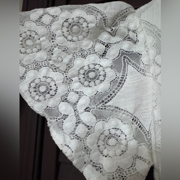 Kate Spade Bohemian White Lace Dress Size 8 (fits small) - Picture 2 of 10